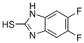 2H-benzimidazole-2-thione,5,6-difluoro-1,3-dihydro-(9ci) Structure,123470-47-3Structure