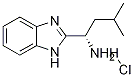 (S)-1-(1h-benzimidazol-2-yl)-3-methylbutylamine hydrochloride Structure,1234883-32-9Structure