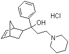 Biperiden hydrochloride Structure,1235-82-1Structure