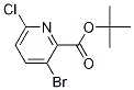 Tert-butyl3-bromo-6-chloropicolinate Structure,1235036-15-3Structure