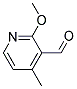 2-Methoxy-4-methyl-pyridine-3-carboxaldehyde Structure,123506-68-3Structure