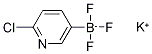 Potassium(6-chloropyridin-3-yl)trifluoroborate Structure,1235099-38-3Structure