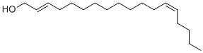 Trans-2,cis-13-octadecadien-1-ol Structure,123551-47-3Structure