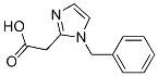 (1-Benzyl-1H-imidazol-2-yl)-acetic acid Structure,123566-33-6Structure