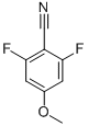 2,6-Difluoro-4-methoxybenzonitrile Structure,123843-66-3Structure