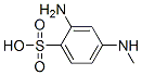 2-Amino-4-methylaminobenzene sulfonic acid Structure,123848-64-6Structure