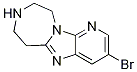 3-Bromo-7,8,9,10-tetrahydro-6h-pyrido[3,2:4,5]imidazo[1,2-d][1,4]diazepine Structure,1239883-36-3Structure