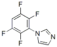 1-(2,3,5,6-Tetrafluorophenyl)imidazole Structure,124005-68-1Structure