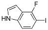 1H-indole, 4-fluoro-5-iodo- Structure,1240113-40-9Structure