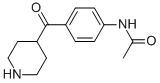 N-[4-(piperidine-4-carbonyl)phenyl]acetamide Structure,124035-23-0Structure