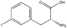 (R)-2-amino-3-(3-iodophenyl)propanoicacid Structure,1241677-87-1Structure