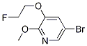 5-Bromo-3-(2-fluoroethoxy)-2-methoxypyridine Structure,1241752-39-5Structure