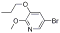 5-Bromo-2-methoxy-3-propoxypyridine Structure,1241752-40-8Structure