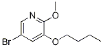 5-Bromo-3-butoxy-2-methoxypyridine Structure,1241752-44-2Structure