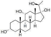 5-Beta-pregnan-3-alpha, 11-alpha, 17,20-alpha-tetrol Structure,1242-48-4Structure