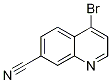 4-Bromoquinoline-7-carbonitrile Structure,1242063-18-8Structure