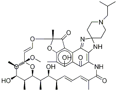 25-O-deacetyl-23-o-acetyl rifabutin Structure,1242076-43-2Structure