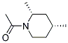 Piperidine, 1-acetyl-2,4-dimethyl-, cis-(9ci) Structure,124211-77-4Structure