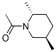 Piperidine, 1-acetyl-2,5-dimethyl-, trans-(9ci) Structure,124211-78-5Structure