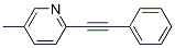 5-Methyl-2-(phenylethynyl)pyridine Structure,124300-38-5Structure