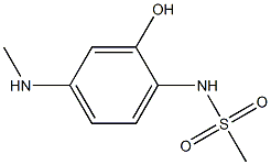 N-(2-hydroxy-4-(methylamino)phenyl)methanesulfonamide Structure,1243379-56-7Structure