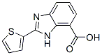 2-Thiophen-2-yl-3H-benzoimidazole-4-carboxylic acid Structure,124340-77-8Structure