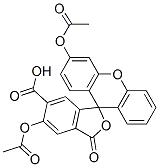 5(6)-Carboxyfluorescein diacetate Structure,124387-19-5Structure