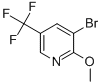 3-Bromo-2-methoxy-5-trifluoromethylpyridine Structure,124432-63-9Structure