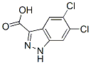 5,6-Dichloro-1H-indazole-3-carboxylic acid Structure,124459-91-2Structure