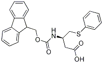 (R)-n-fmoc-3-amino-4-(phenylthio)butanoic acid Structure,1244724-97-7Structure