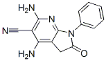 4,6-Diamino-2-oxo-1-phenyl-2,3-dihydro-1h-pyrrolo[2,3-b]pyridine-5-carbonitrile Structure,124476-81-9Structure