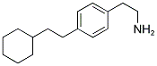 2-[4-(2-Cyclohexyl-ethyl)-phenyl]-ethylamine Structure,124499-31-6Structure