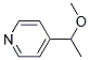 Pyridine, 4-(1-methoxyethyl)-(9ci) Structure,124528-27-4Structure