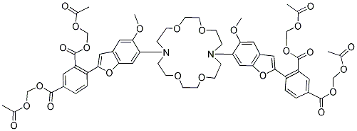 Pbfi-am Structure,124549-23-1Structure