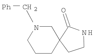 7-Benzyl-2,7-diazaspiro[4.5]decan-1-one Structure,1245643-65-5Structure