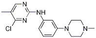 4-Chloro-5-methyl-n-(3-(4-methylpiperazin-1-yl)phenyl)pyrimidin-2-amine Structure,1245646-20-1Structure