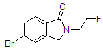 5-Bromo-2-(2-fluoroethyl)isoindolin-1-one Structure,1245648-05-8Structure