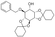 4-O-benzyl-1,2:5,6-di-o-cyclohexylidene-l-myo-inositol Structure,124601-98-5Structure