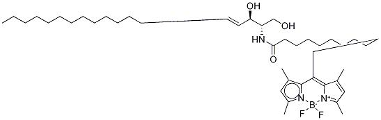 Bodipy c12-ceramide Structure,1246355-58-7Structure