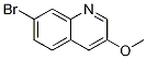 7-Bromo-3-methoxyquinoline Structure,1246548-95-7Structure