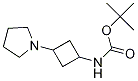 Tert-butyl 3-(pyrrolidin-1-yl)cyclobutylcarbamate Structure,1246739-82-1Structure