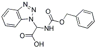 2-(1H-benzo[d][1,2,3]triazol-1-yl)-2-(((benzyloxy)carbonyl)amino)aceticacid Structure,124676-19-3Structure