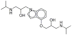 N-(3-isopropylamino-2-hydroxypropyl) pindolol-d14 Structure,1246815-15-5Structure