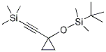 1-(Tert-butyldimethylsilyloxy)-1-(2’-trimethylsilyl)ethynylcyclopropane Structure,1246816-70-5Structure