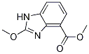 2-Methoxy-1h-benzimidazole-4-carboxylic acid methyl ester Structure,1246817-06-0Structure