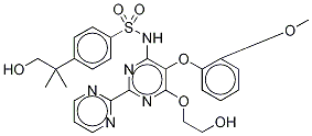 Hydroxy bosentan-d6 Structure,1246817-57-1Structure