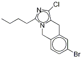 8-Bromo-3-butyl-1-chloro-5,10-dihydroimidazo[1,5-b]isoquinoline Structure,1246820-05-2Structure