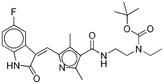 N-boc-n-desethyl sunitinib-d5 Structure,1246832-84-7Structure