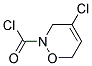 2H-1,2-oxazine-2-carbonyl chloride, 4-chloro-3,6-dihydro-(9ci) Structure,124739-91-9Structure