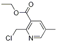 Ethyl 2-(chloromethyl)-5-methylnicotinate Structure,124796-97-0Structure